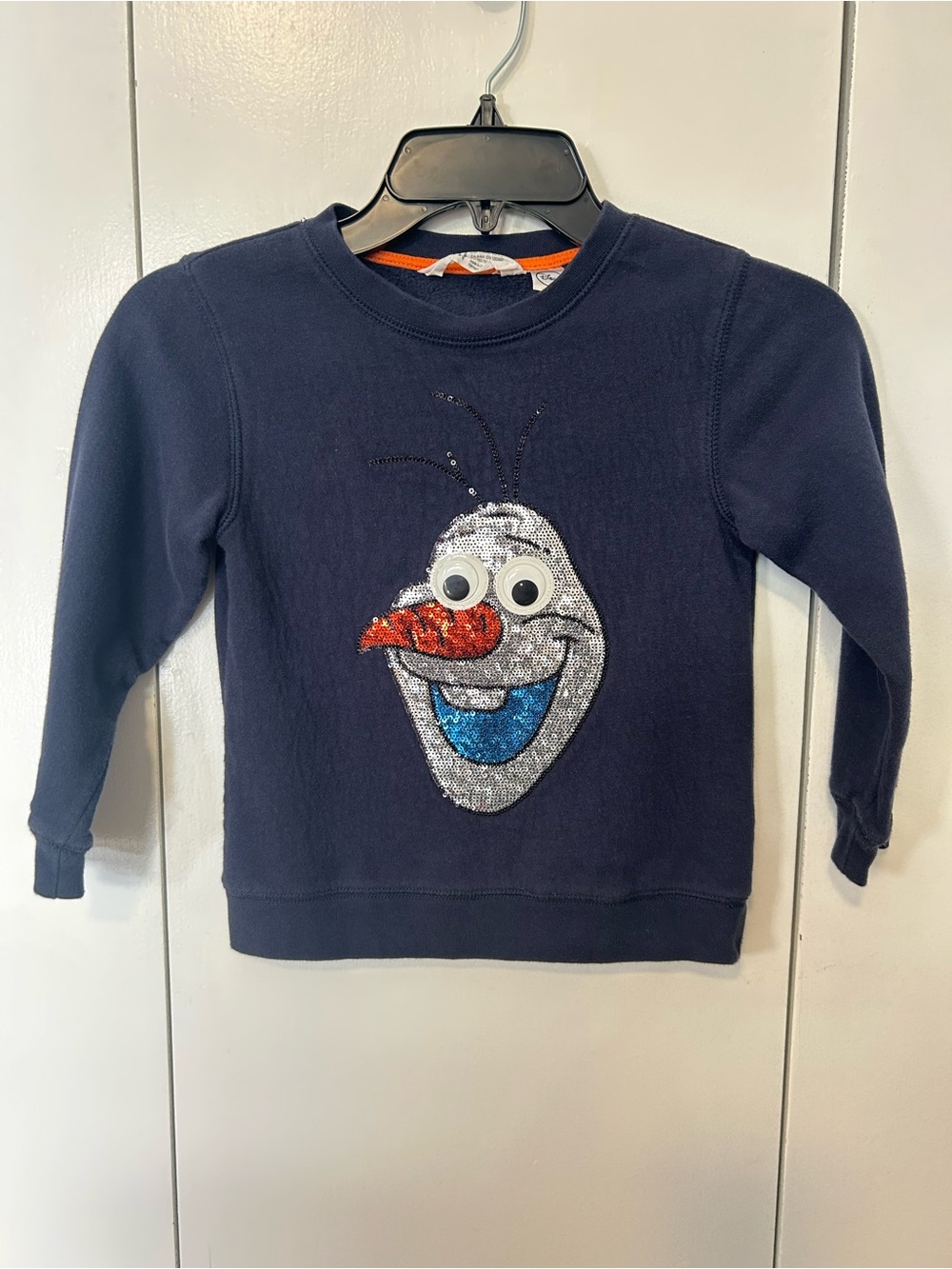 H&M Kids Olaf Sequin Sweatshirt